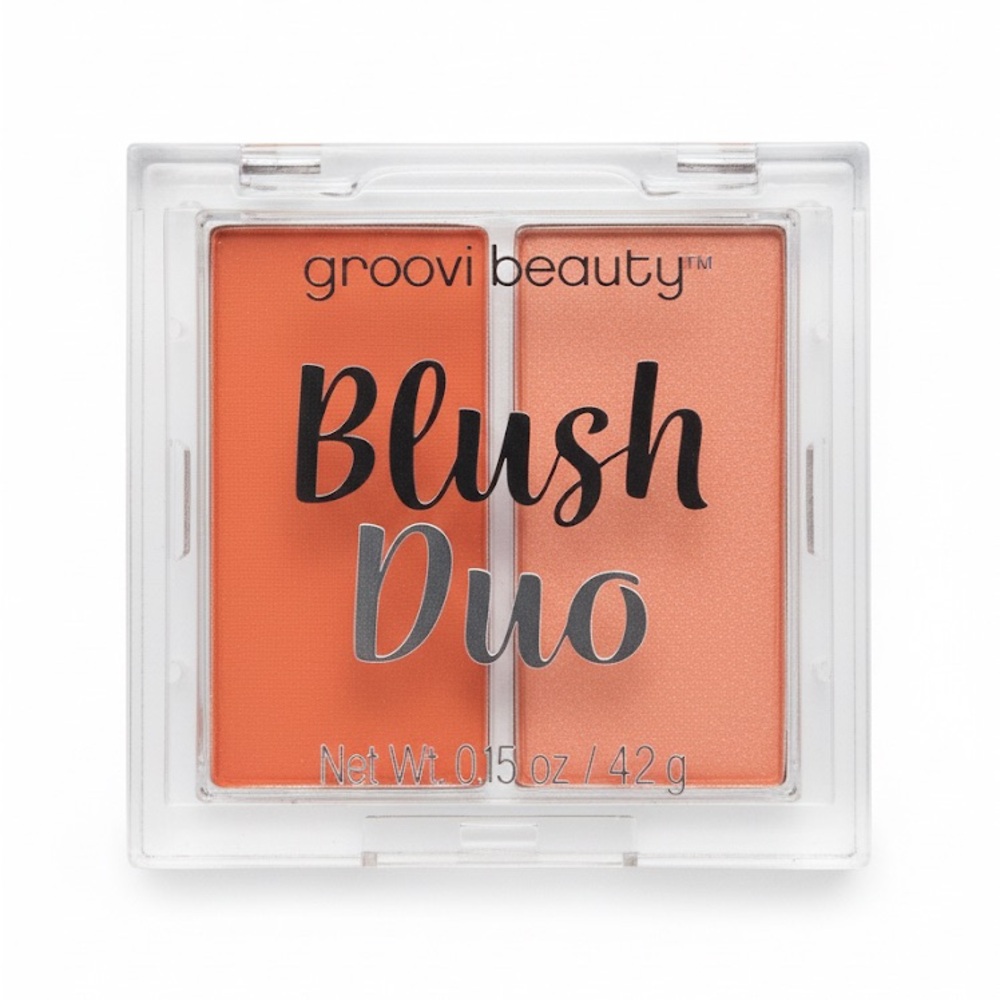 Groovi Beauty Blush Duo Palette